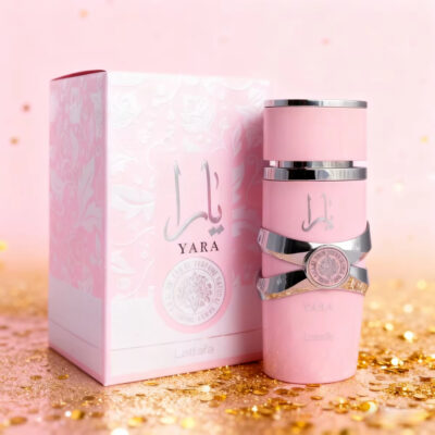 Lattafa Yara - Vanilla, Gourmand, Fruity, Floral - Eau de Parfum Long-Lasting Fragrance for Women, 3.40 Ounce _ 100 ml