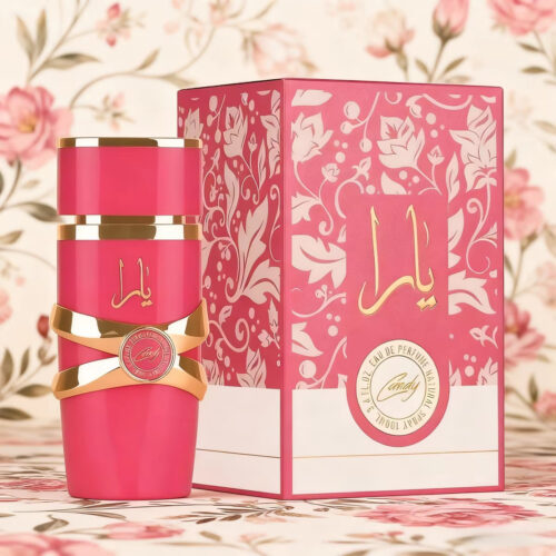 Lattafa Yara - Vanilla, Gourmand, Fruity, Floral - Eau de Parfum Long-Lasting Fragrance for Women, 3.40 Ounce _ 100 ml